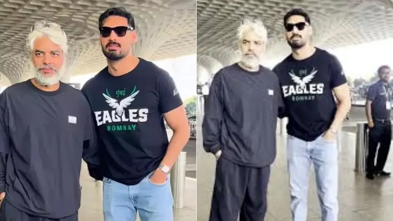 Border 2 actor Ahan Shetty spotted with Shaad Ali, is something cooking 
