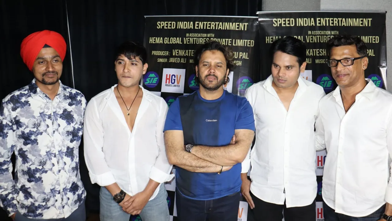 Javed Ali Records Song for Speed India Entertainment & HGV