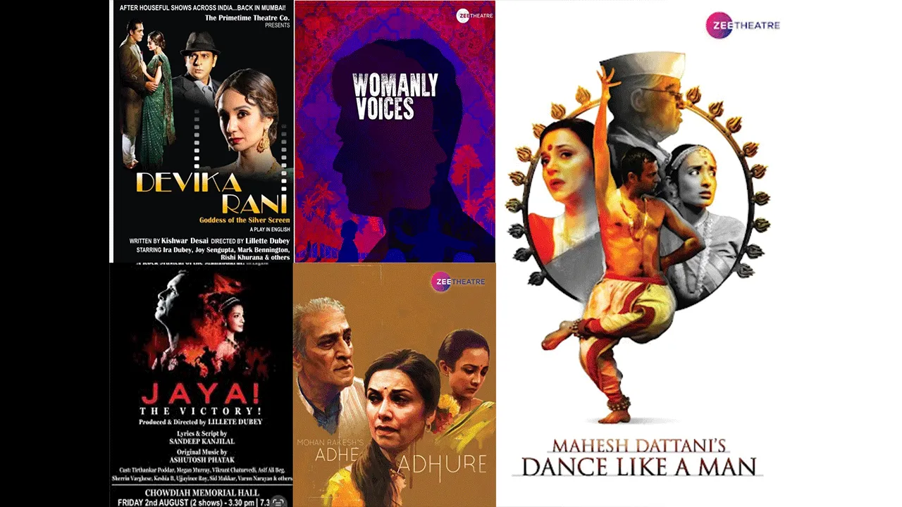 Five iconic plays featuring theatre and film stalwart Lillete Dubey