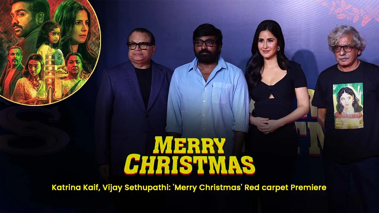 Katrina Kaif, Vijay Sethupathi 'Merry Christmas' Red carpet Premiere