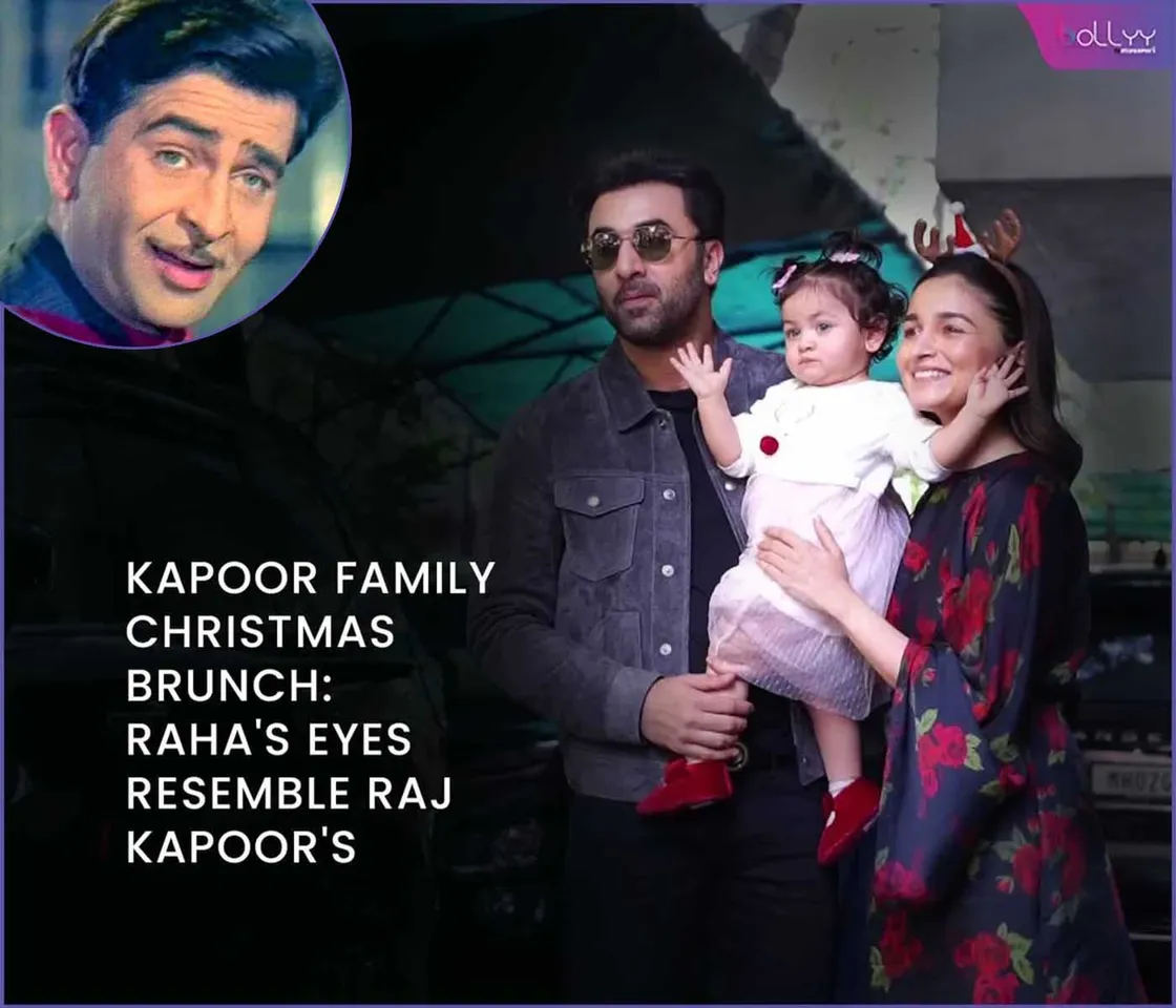 Kapoor Family Christmas Brunch Raha's Eyes Resemble Raj Kapoor's