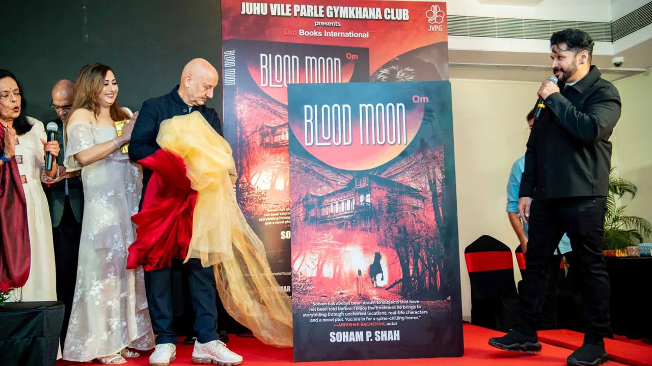 Soham Shah's 'Blood Moon' Novel Launch by Kher & Shroff