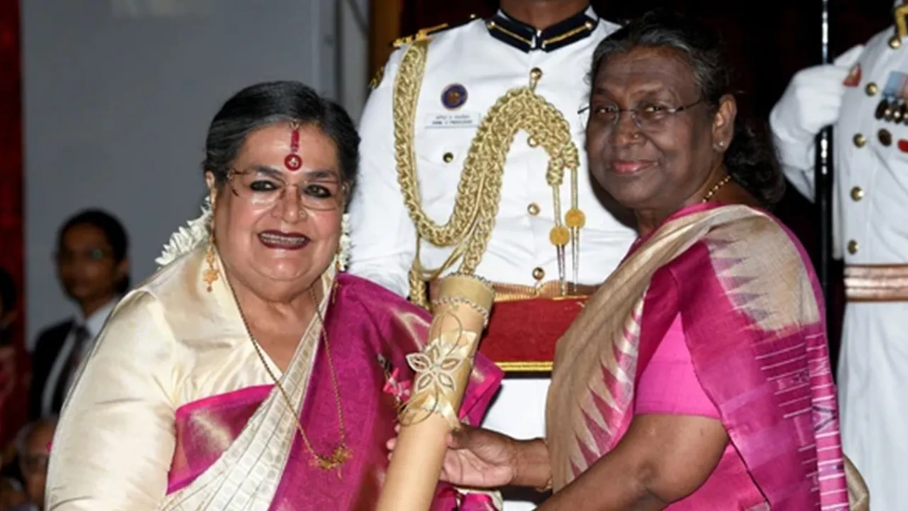 Padma Bhushan 2024: Usha Uthup honored with Padma Bhushan
