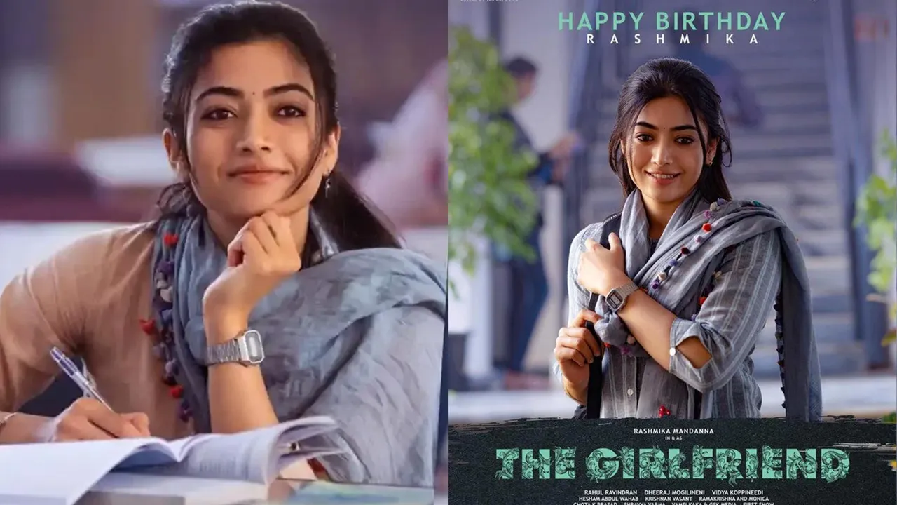 Rashmika Mandanna's The Girlfriend first look poster revealed