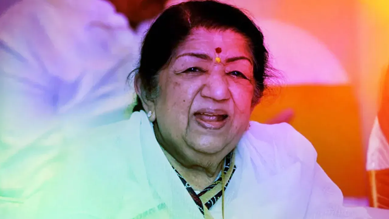 Lata Mangeshkar's first superhit song was composed in a crowded station