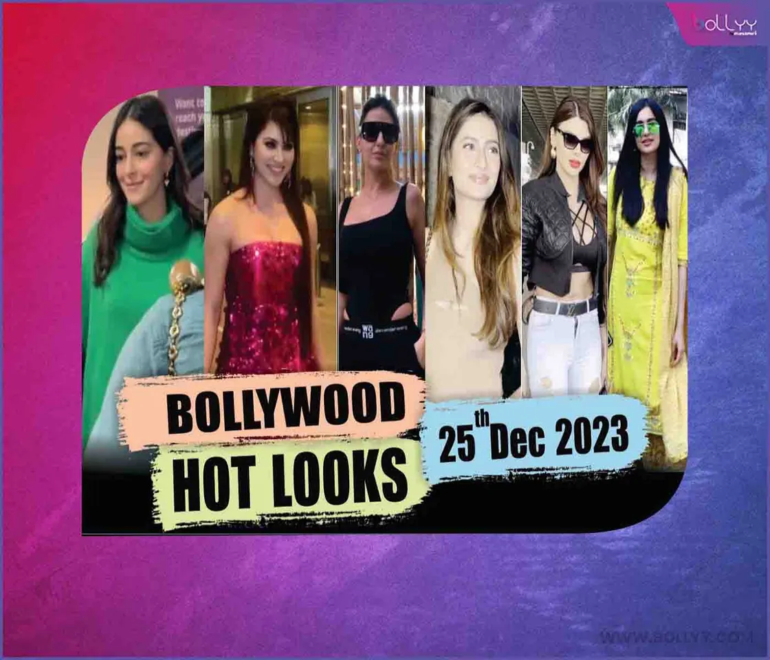 Nora Fatehi, Ananya Panday & Other Actresses Spotted on 25th Dec 2023