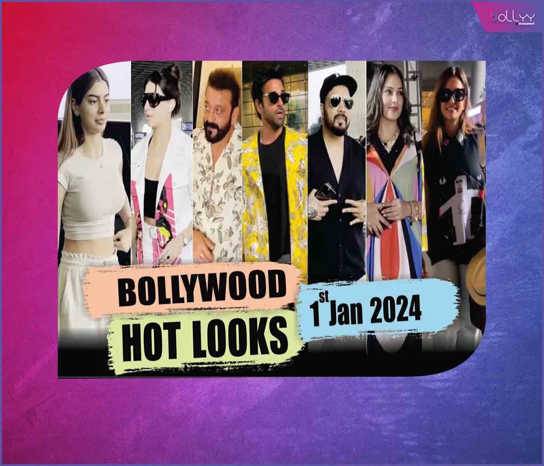 Sanjay Dutt, Nora, Khushi, Pulkit & Others  Bollywood Celebs Spotted On 01st Jan 2024