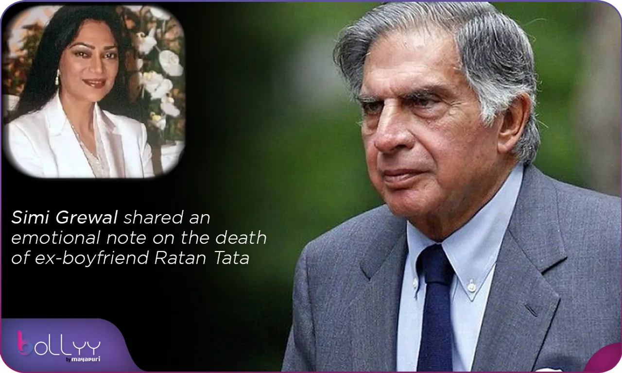 Simi Grewal shared an emotional note on the death of ex-boyfriend Ratan Tata