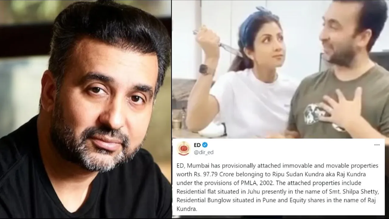 ED seized Raj Kundra's property worth Rs 98 crore, know the reason!