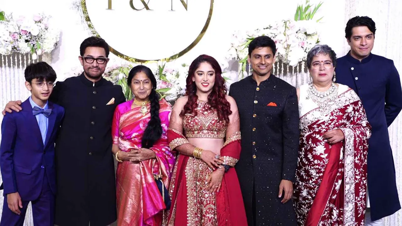 Aamir Khan's Daughters Ira & Nupur Glamorous Wedding Reception