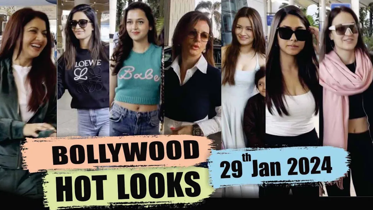 Tejasswi, Sonal & Others Bollywood Actresses Spotted On 29th Jan