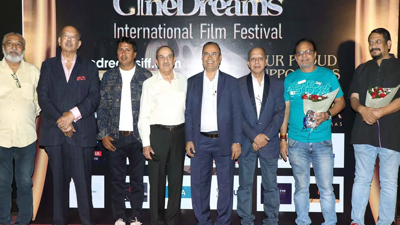 CineDreams Int'l Film Fest: Mehul Kumar, Dr. Yogesh Lakhani, Ayub Khan