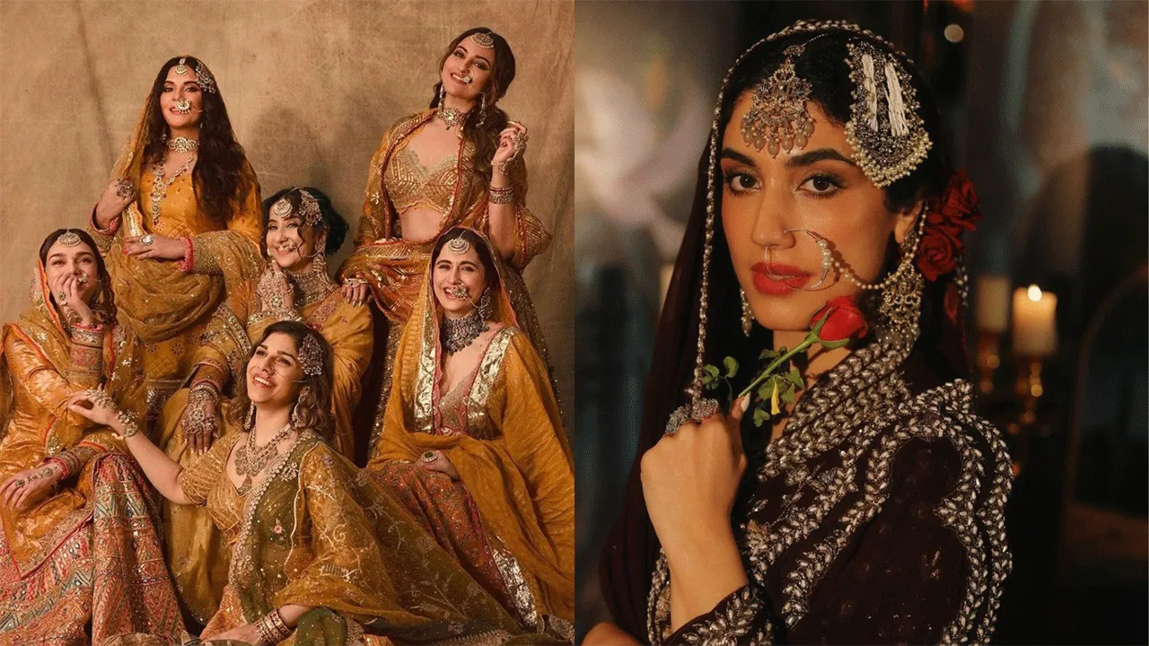 Delbar Arya's Recreated Heeramandi Look