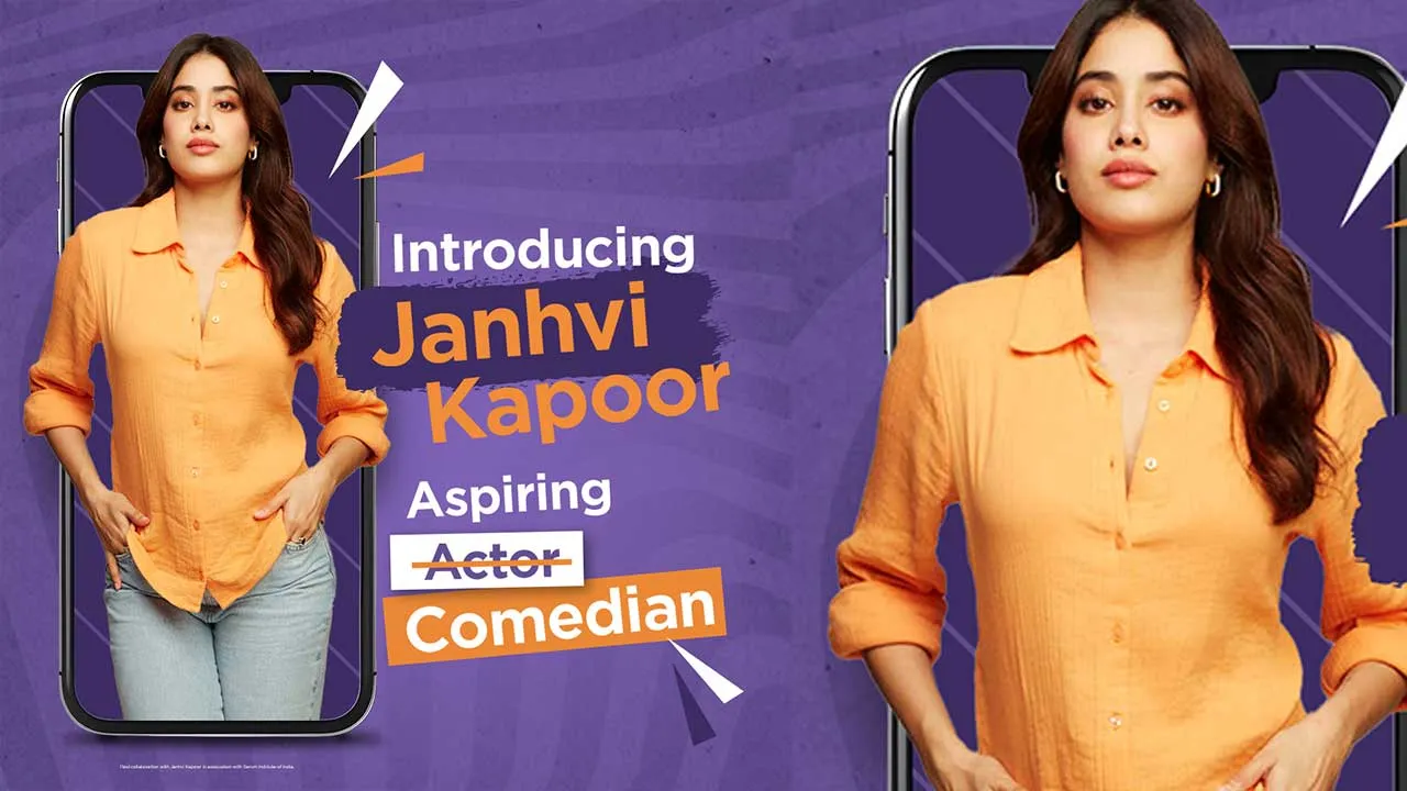 Janhvi Kapoor leaps into stand-up comedy for the first time ever with ‘Leap, Laugh & Learn’