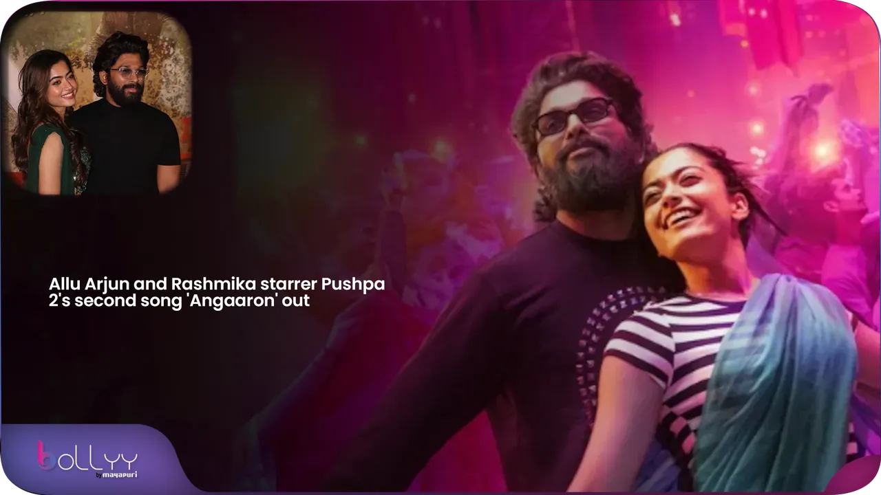 Allu Arjun and Rashmika starrer Pushpa 2's second song 'Angaaron' out