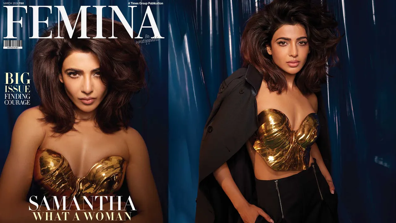 Samantha Ruth Prabhu Opens Up in Femina's March 2024 Issue (1)