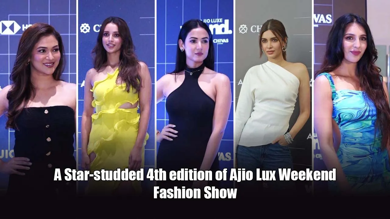 A Star-studded 4th edition of Ajio Lux Weekend Fashion Show