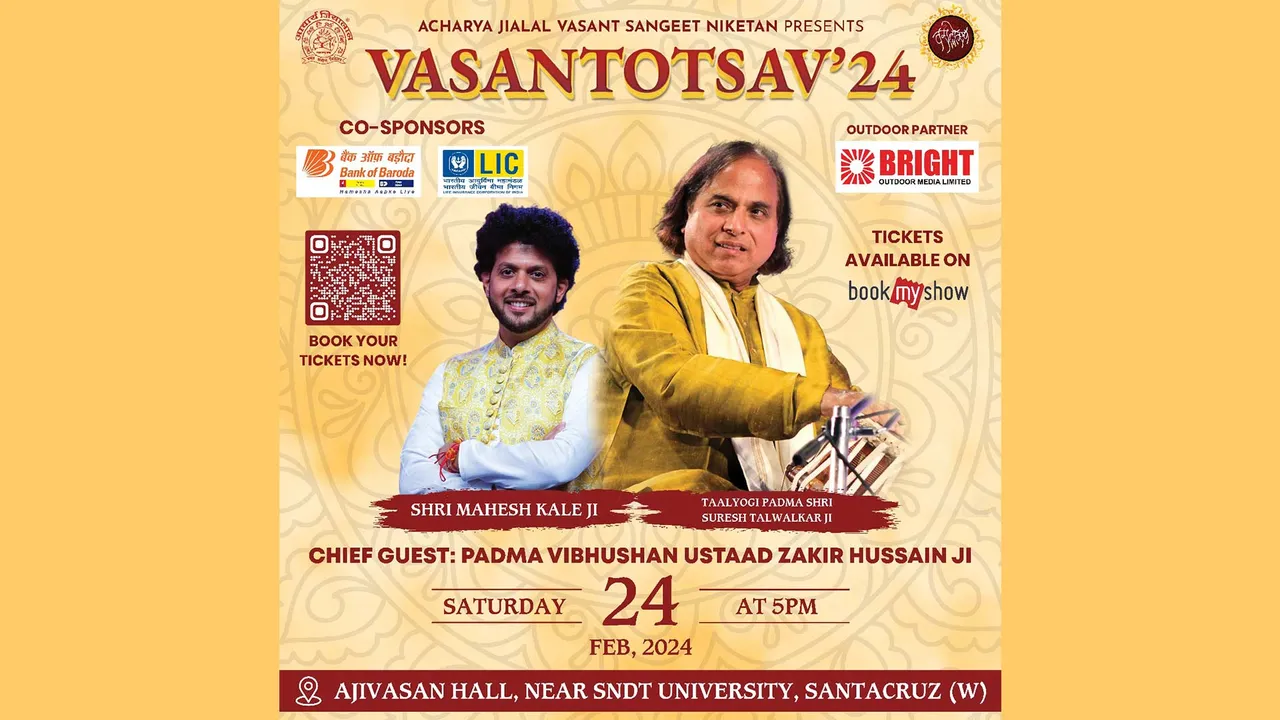 Vasantotsav 2024 A Harmonious Tribute to Acharya Jialal Vasant Ji and Musical Excellence