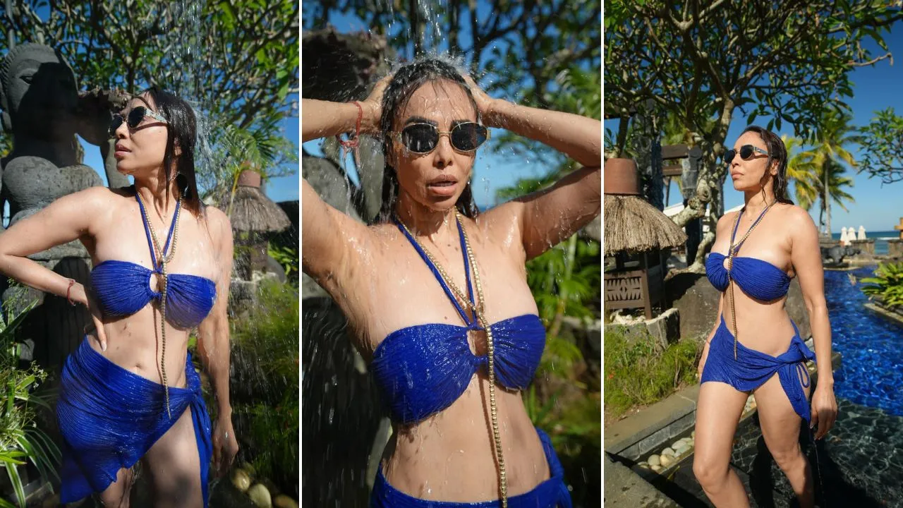 Nikita Rawal Sizzles in Mauritius Swimsuit Shoot What A Diva!