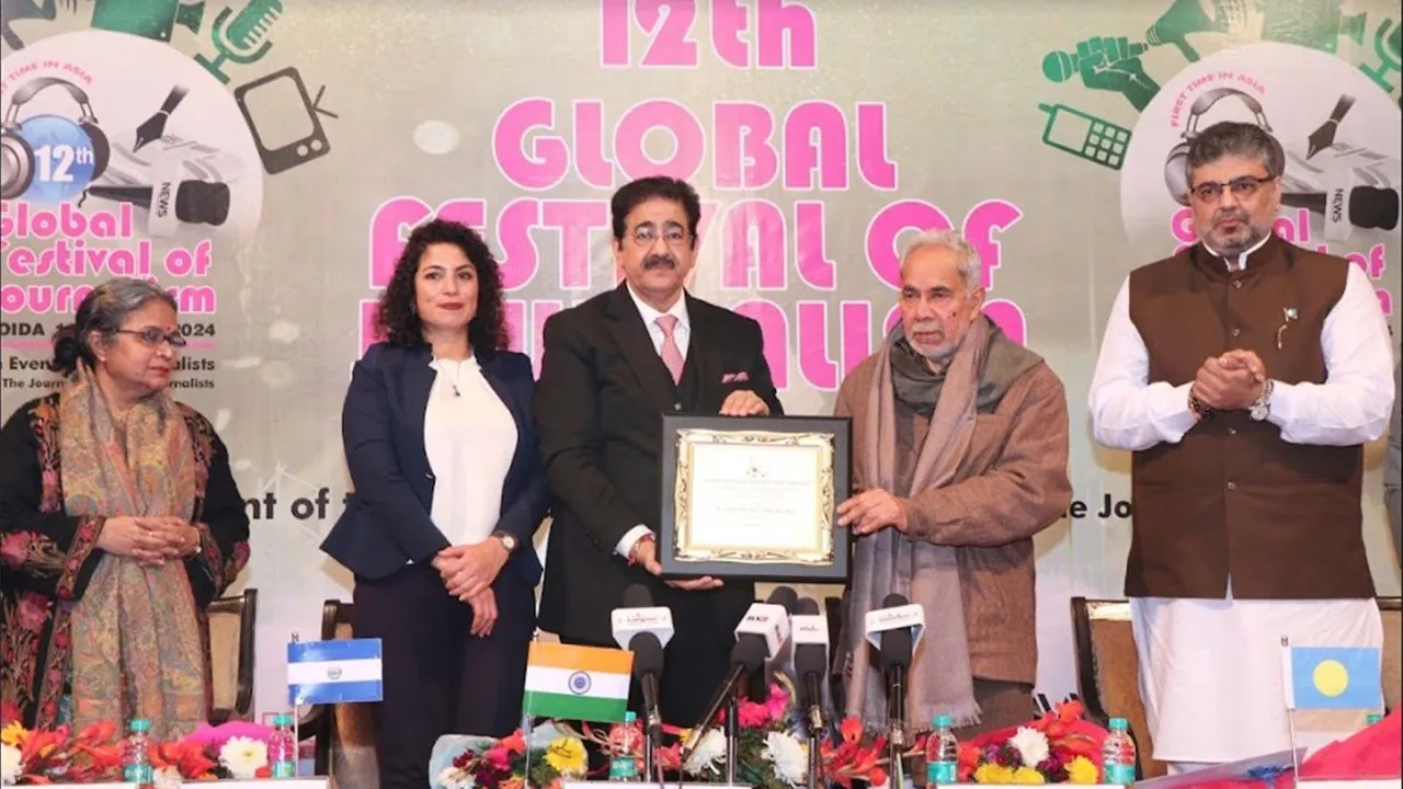 12th Global Festival of Journalism Concludes with Mahatma Gandhi National Award Ceremony