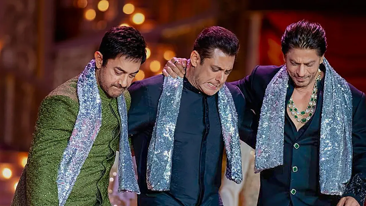 Are Salman, Shahrukh, and Aamir preparing to come together in the film
