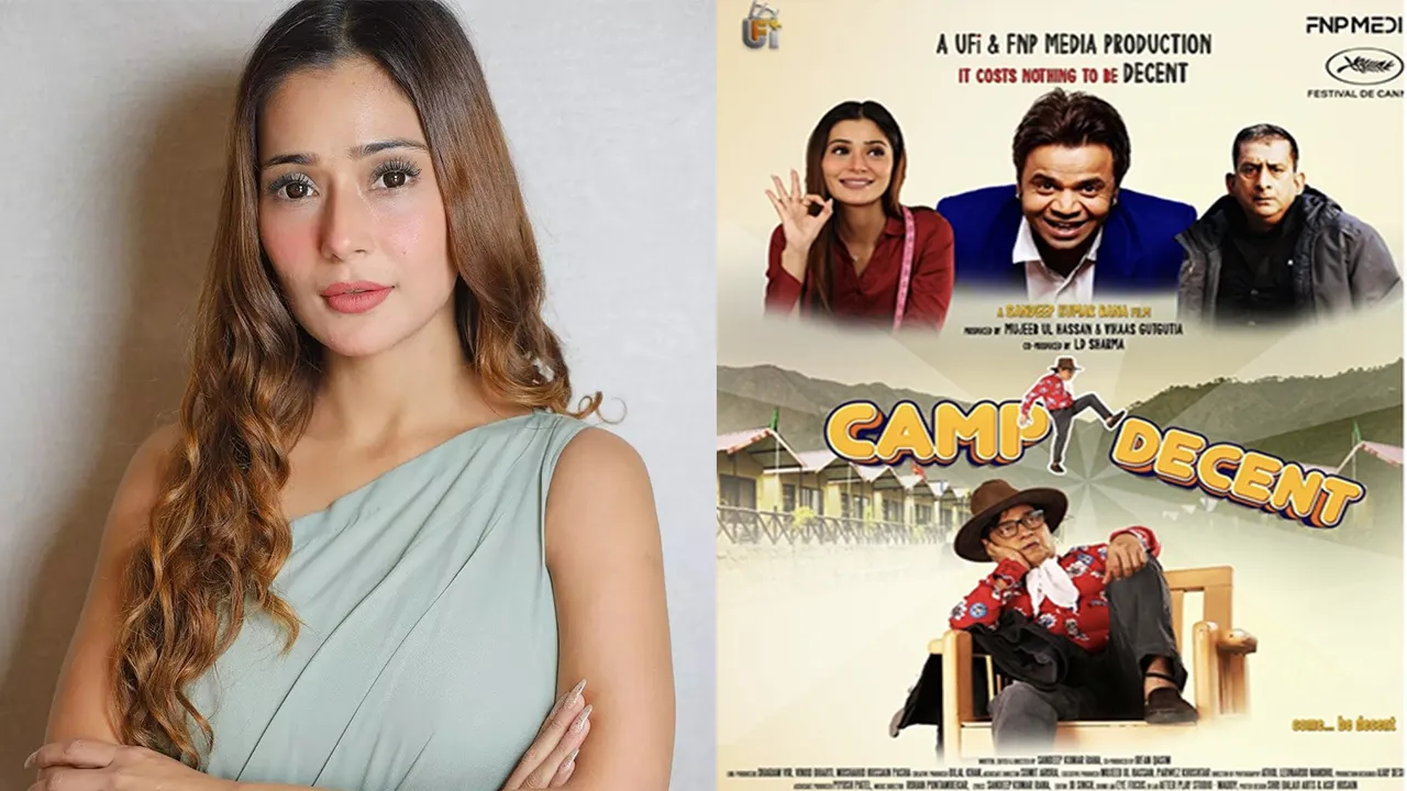 Sara Khan's Decent Camp gets a poster release at prestigious Cannes 