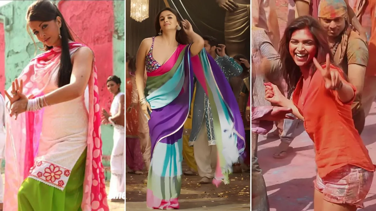 Bollywood-inspired Holi dresses