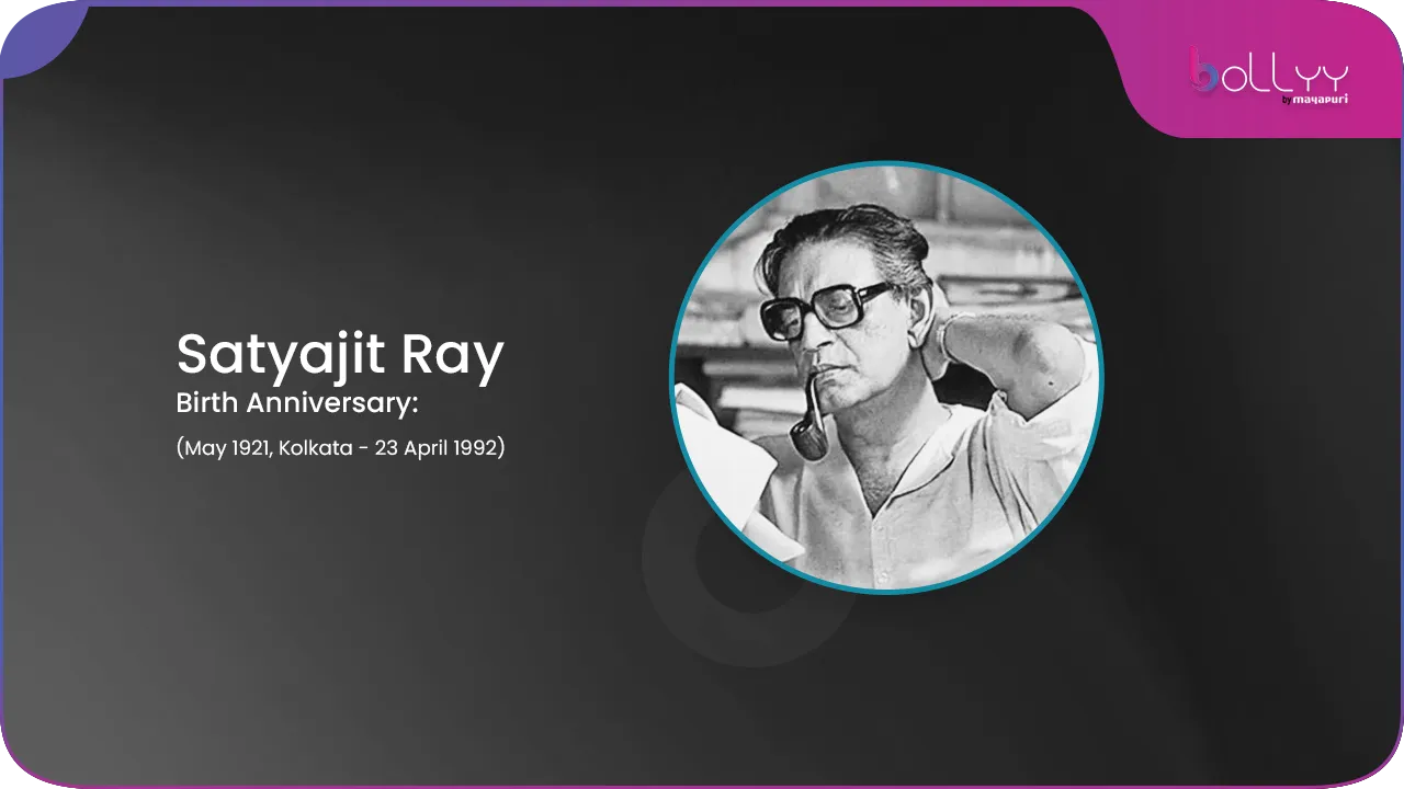 Last night Satyajit Ray came in my dream