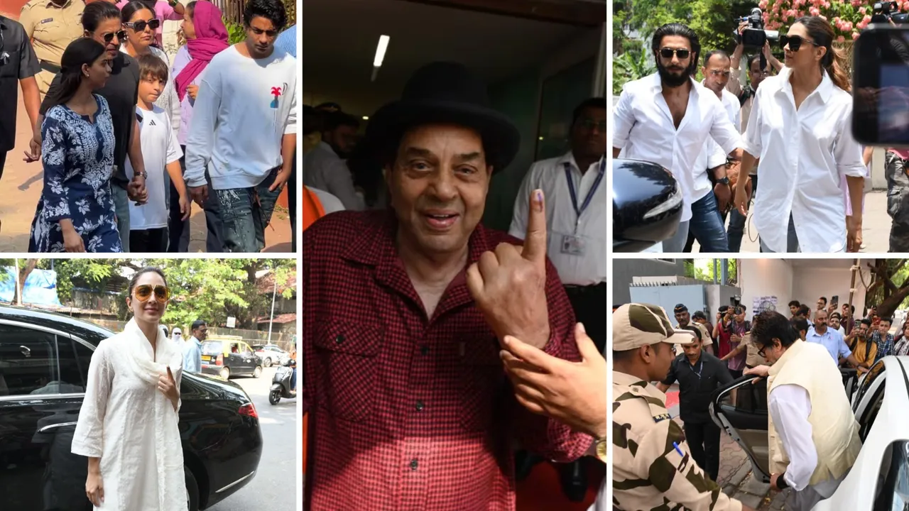 These stars cast their vote in the Maharashtra Lok Sabha Elections 2024