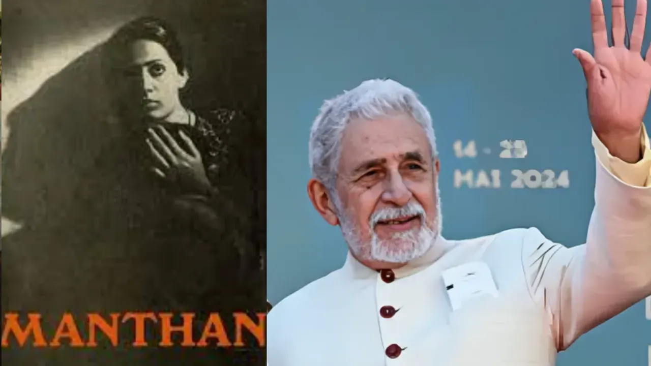 Naseeruddin's Emotional Moment at Cannes 'Manthan' Screening