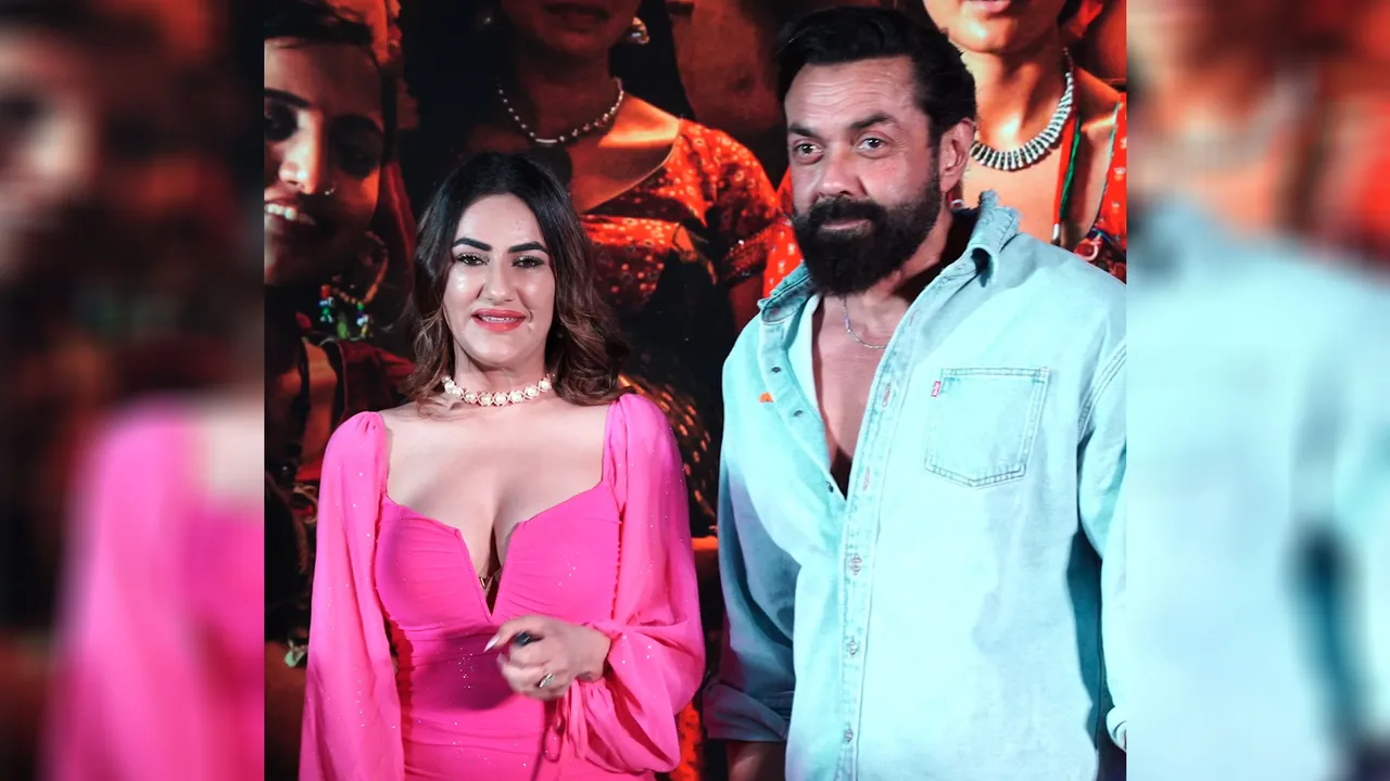 Handsome star actor Bobby Deol and Ruchi Attend film 'Dukaan' Premiere