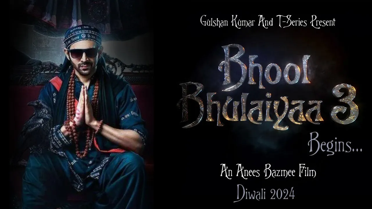 Filming Commences for Diwali 2024's 'Bhool Bhulaiyaa 3'