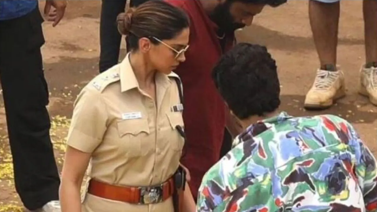 Deepika Padukone's photos leaked from Rohit Shetty's film Singham Again