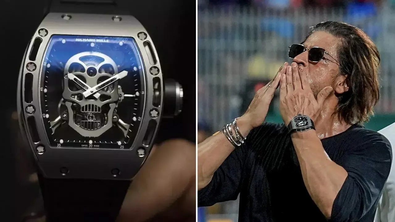 King Khan's 7 Crore Watch Steals the Show at KKR's IPL Victory Celebration