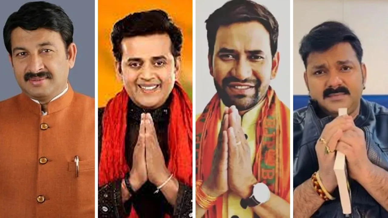 BJP names four Bhojpuri stars ahead in the first list of 2024 Lok Sabha elections!.jpg
