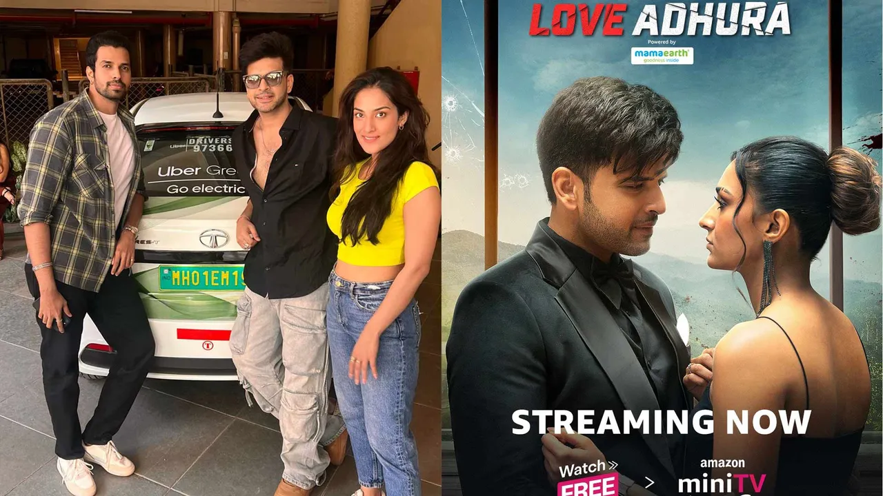 Karan Kundrra Drives Promotion for 'Love Adhura' on Amazon miniTV