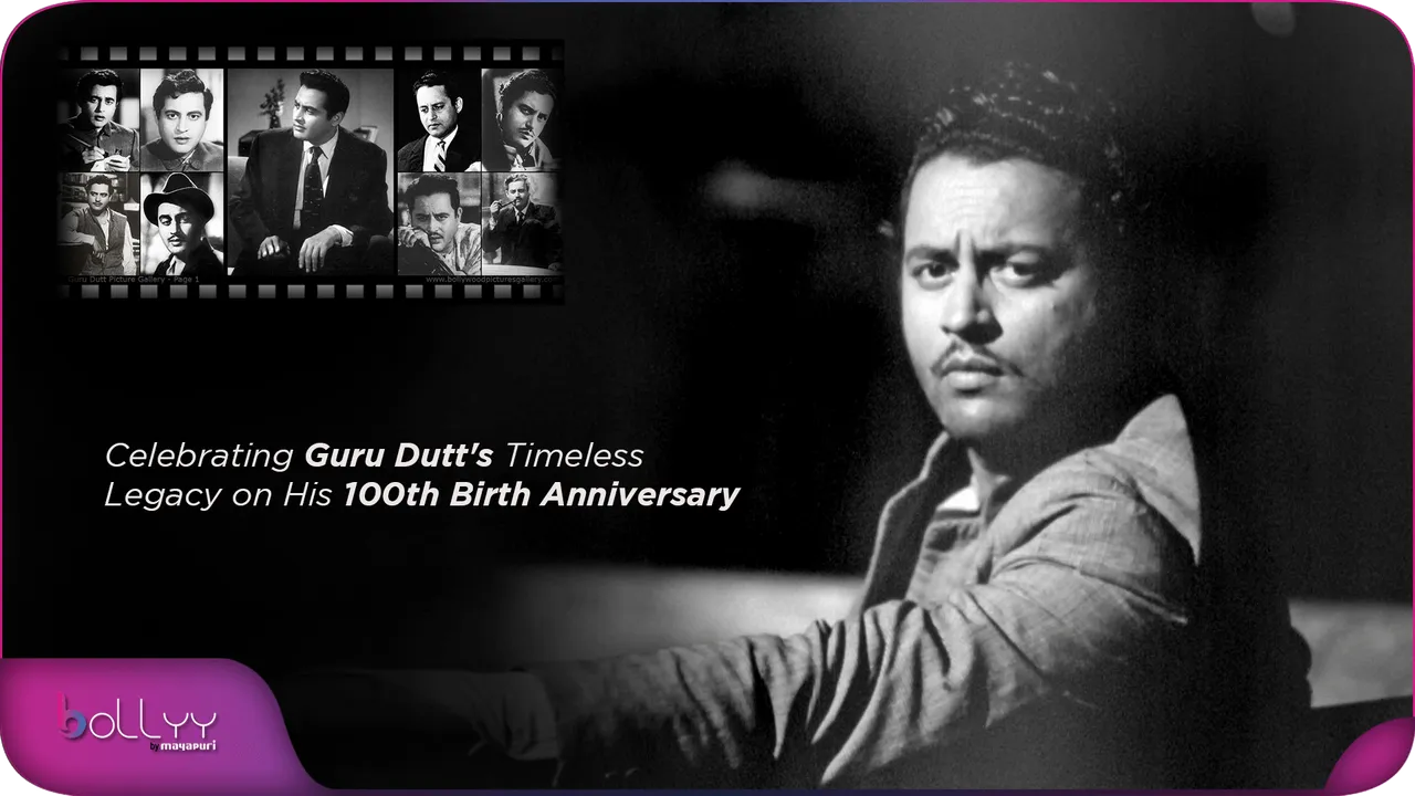 Celebrating Guru Dutt's Timeless Legacy on His 100th Birth Anniversary