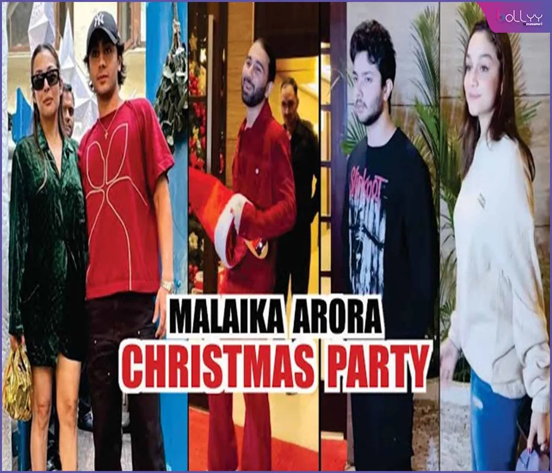 Sohail Khan's Son Attends Malaika Arora's Christmas Party