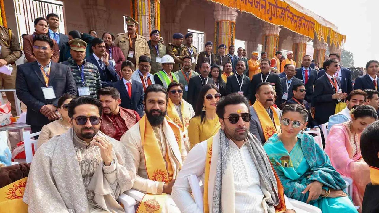 These stars reached Ayodhya to welcome Lord Ram