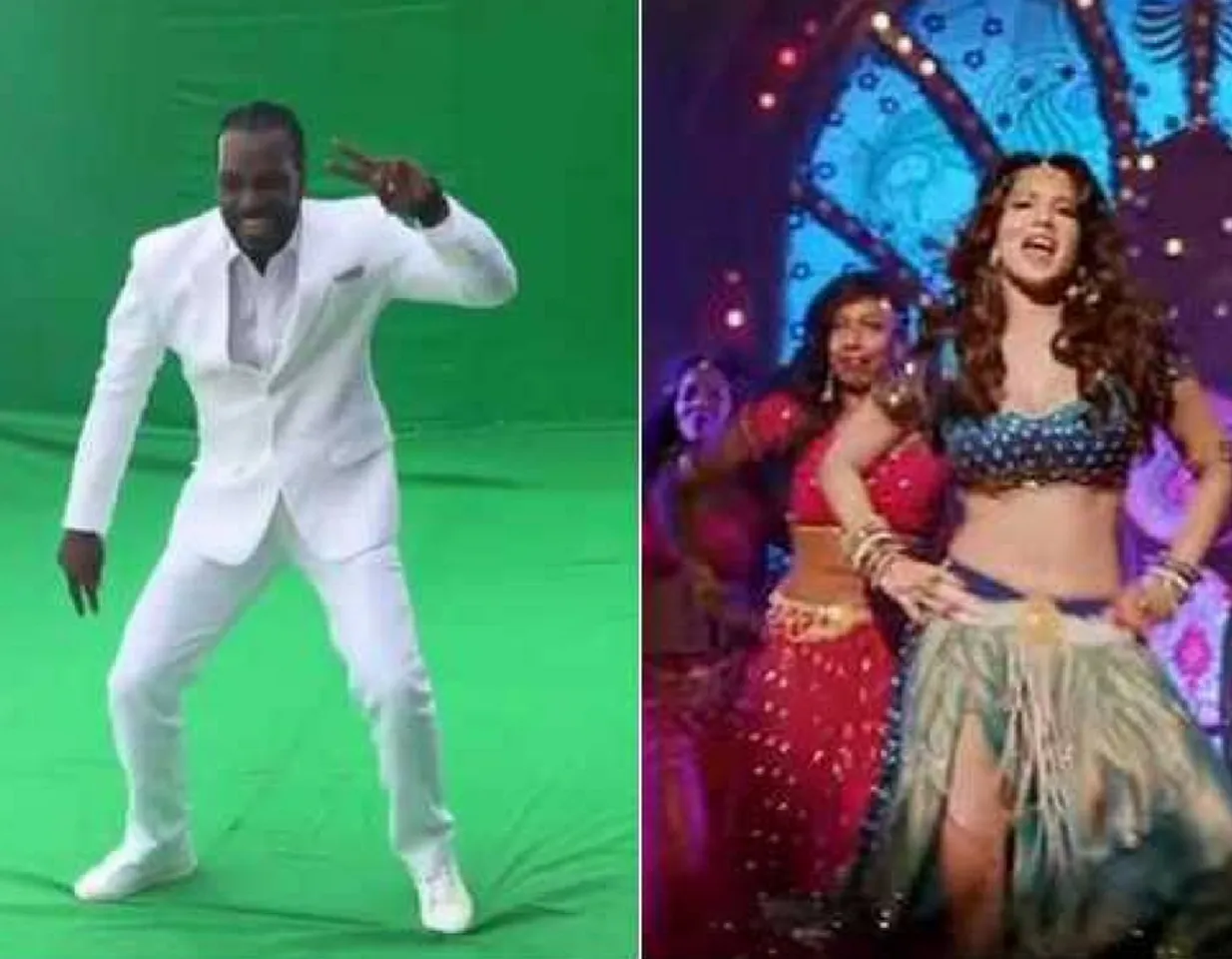 SUNNY LEONE NAILS CHRIS GAYLE'S DANCE CHALLENGE AND HOW