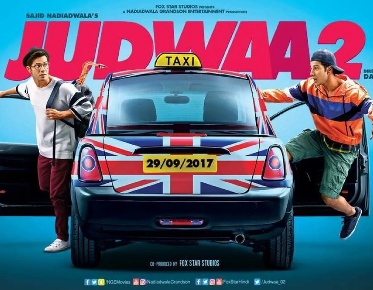 JUDWAA 2 POSTER IS OUT AND WE HAVE DETAILS ON THE TRAILER! FIND OUT HERE!