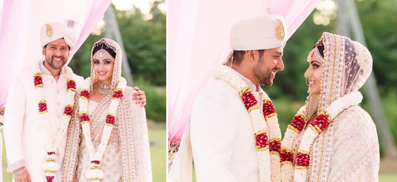 AFTAB SHIVDASANI AND HIS BEAU GAVE US #WEDDINGOUTFITGOALS WHEN THEY RENEWED THEIR VOWS