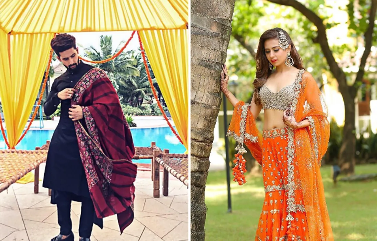 SARGUN MEHTA & RAVI DUBEY ARE GIVING US MAJOR STYLE GOALS FOR THE WEDDING SEASON