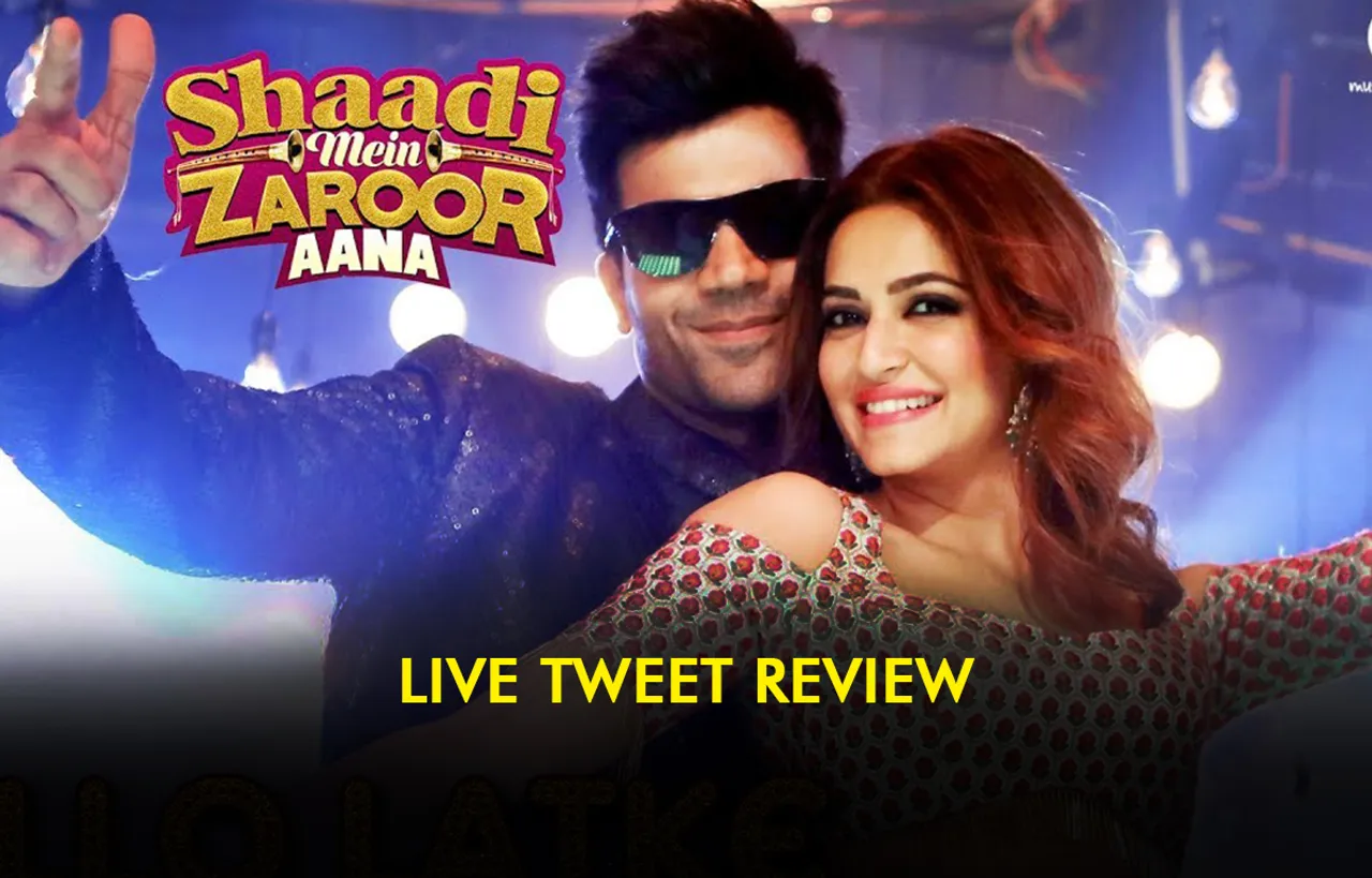 SHAADI MEIN ZAROOR AANA : LIVE TWEET REVIEW