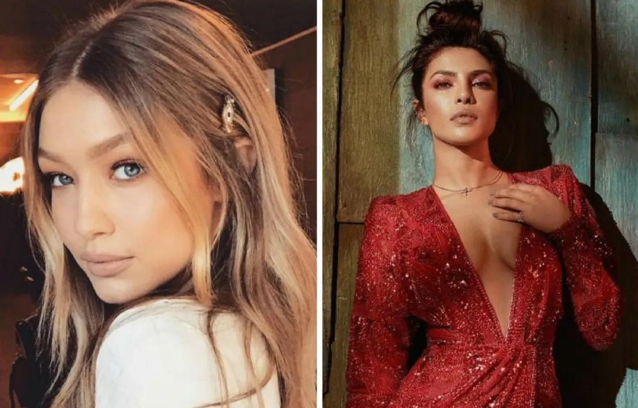 GIGI HADID IS IN AWE OF PRIYANKA CHOPRA'S LATEST PHOTOSHOOT