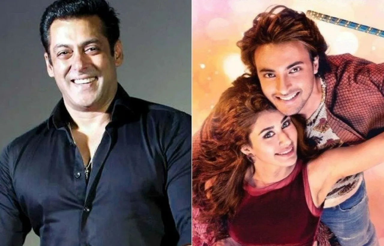 SALMAN KHAN REVEALS THE RELEASE DATE OF AAYUSH SHARMA AND WARINA HUSSAIN'S 'LOVERATRI' IN A UNIQUE WAY