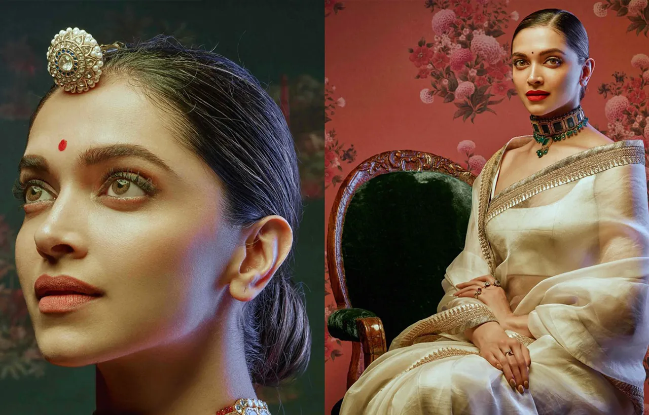 DEEPIKA PADUKONE LOOKS ROYAL FOR SABYASACHI MUKHERJEE'S LATEST PHOTOSHOOT