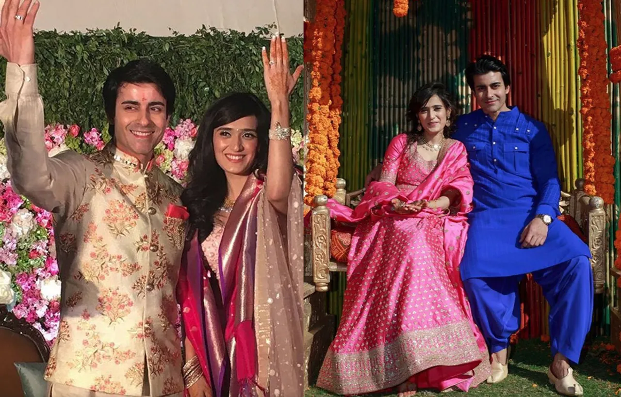 SARASWATICHANDRA STAR 'GAUTAM RODE'AND PANKHURI AWASTHY'S FAIRYTALE WEDDING