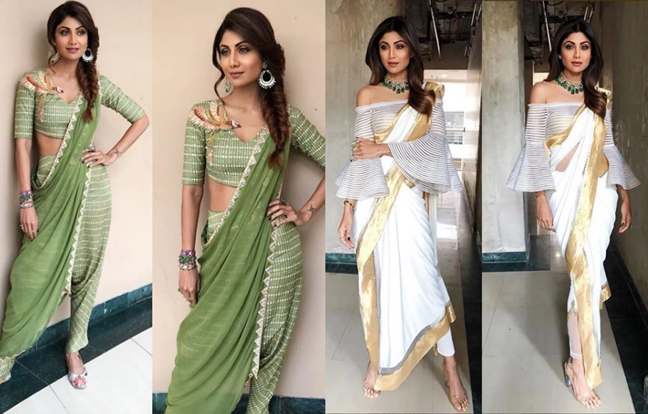 11 TIMES SHILPA SHETTY PROVED THAT SHE CAN SLAY EVERY SAREE-LOOK