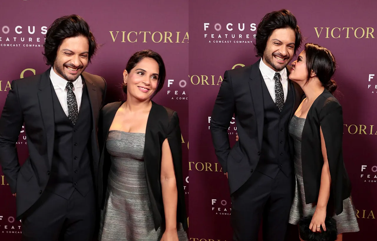 THESE PICTURES OF RICHA CHADHA AND ALI FAZAL PROVES THAT THEY ARE NEW LOVEY-DOVEY COUPLE OF B'TOWN